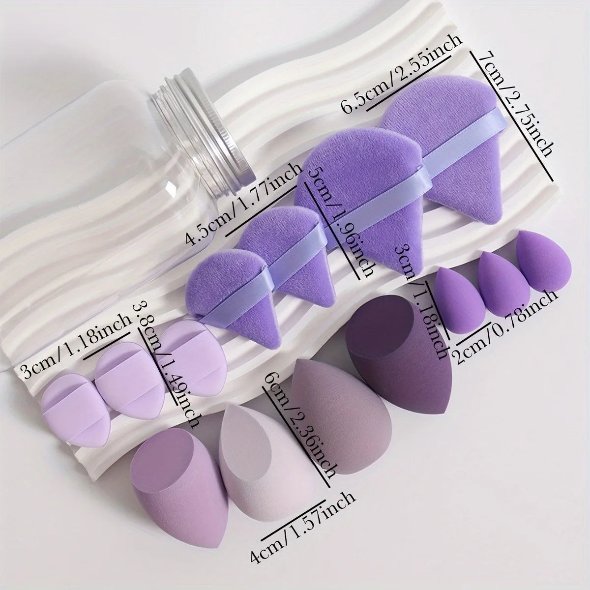 14 Piece Make Up Sponge Set